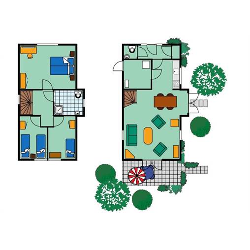 Bungalow DK in Noordzee Résidence De Banjaard