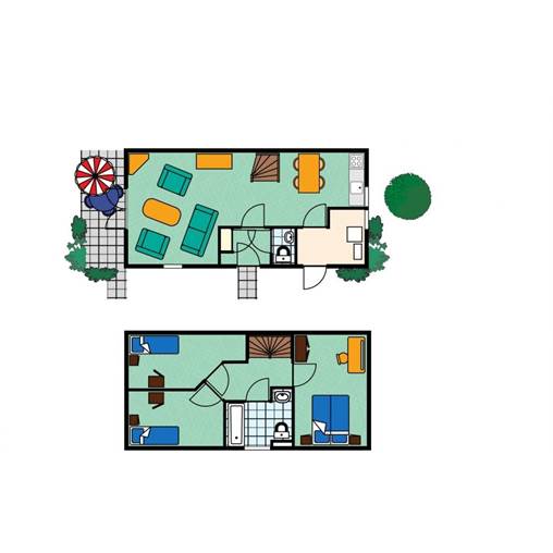 Bungalow DU-Komfort in Noordzee Résidence De Banjaard