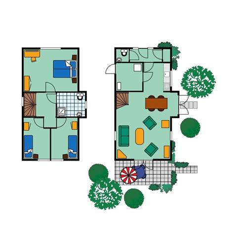 Bungalow DV-Komfort in Noordzee Résidence De Banjaard