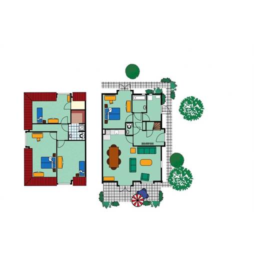 Bungalow H6-Komfort in Noordzee Résidence De Banjaard