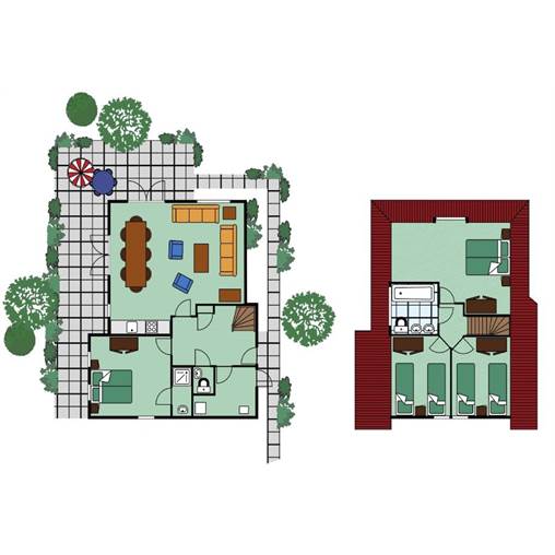 Bungalow HH8-Komfort in Noordzee Résidence De Banjaard