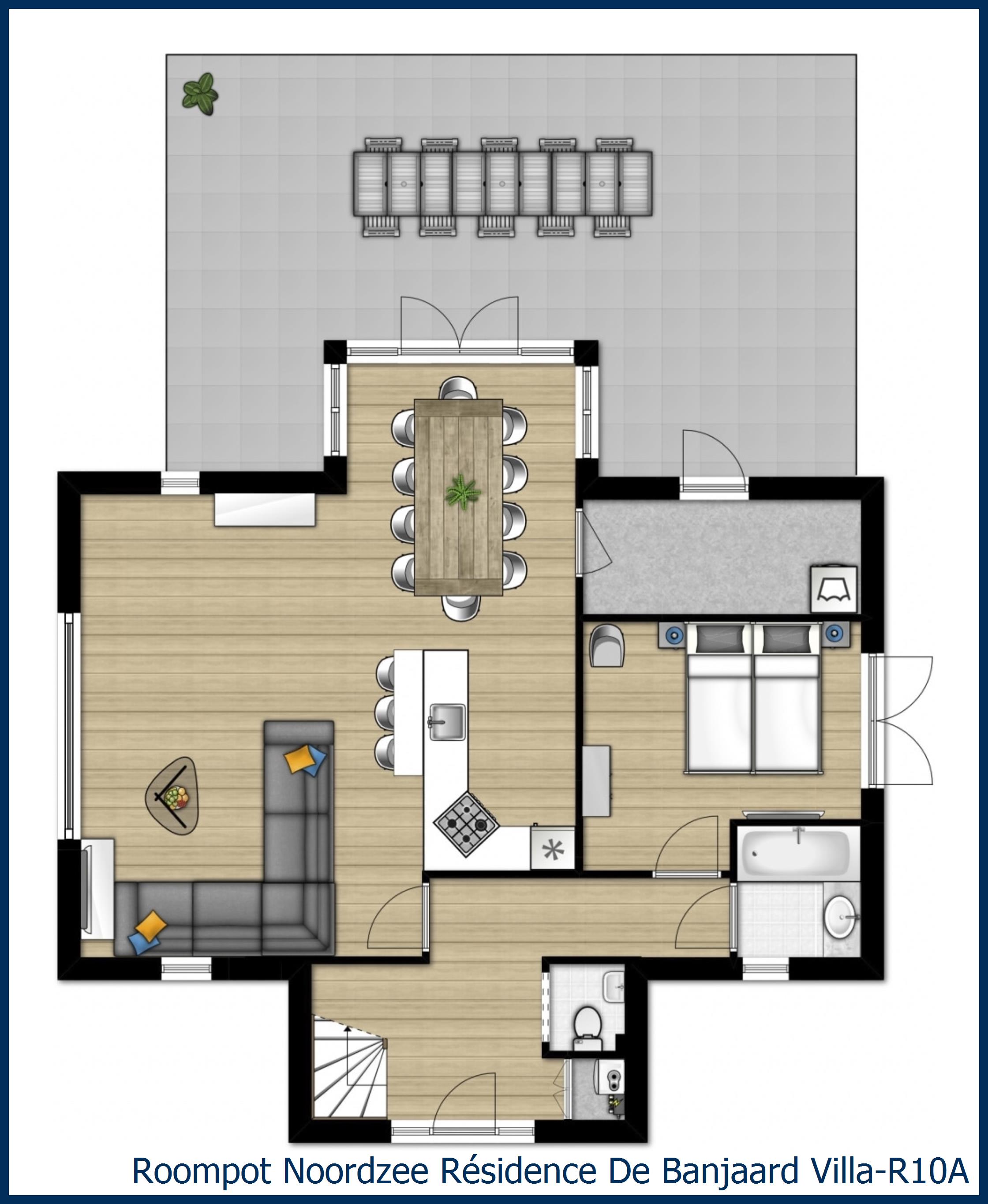 Villa Villa-R10A in Noordzee Résidence De Banjaard