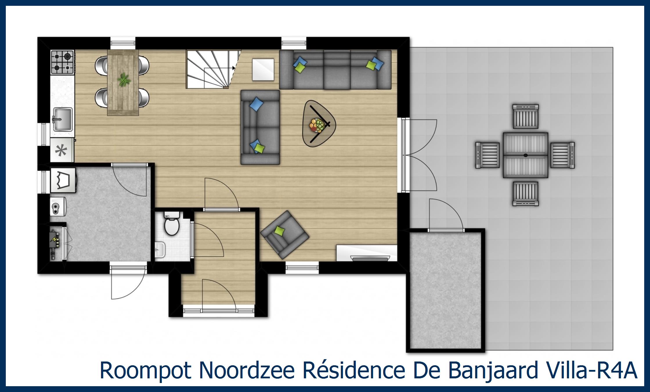 Villa Villa-R4A in Noordzee Résidence De Banjaard