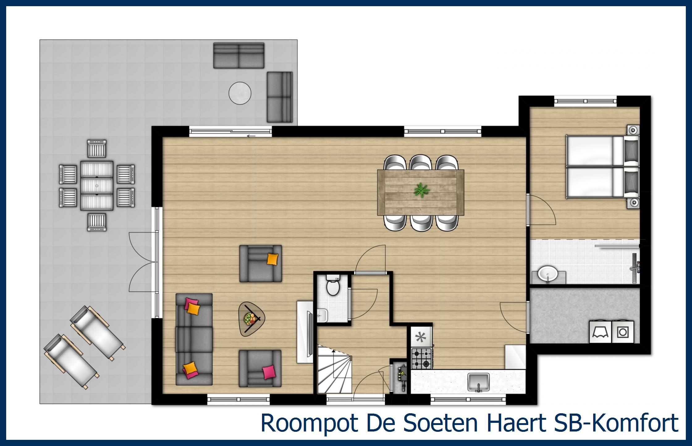 Bungalow SB-Komfort in De Soeten Haert