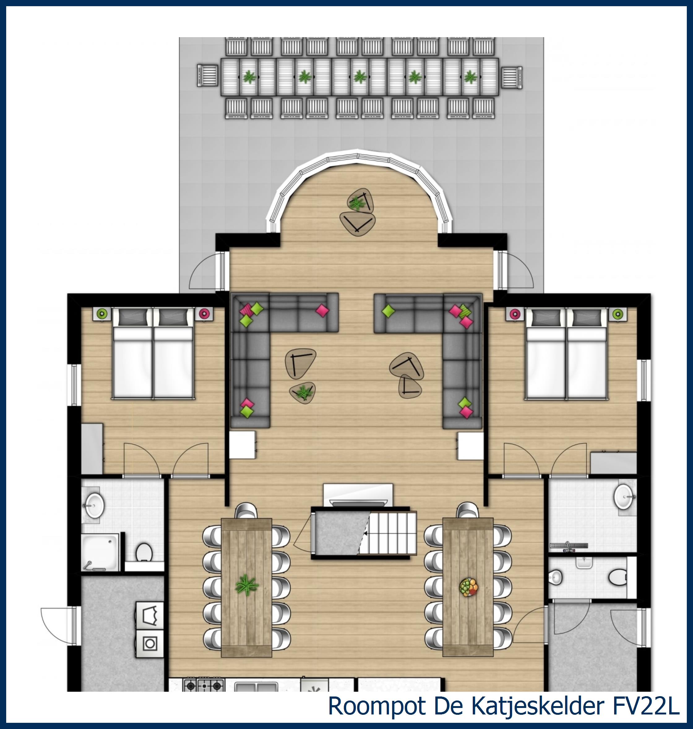 Bungalow FV22L in De Katjeskelder
