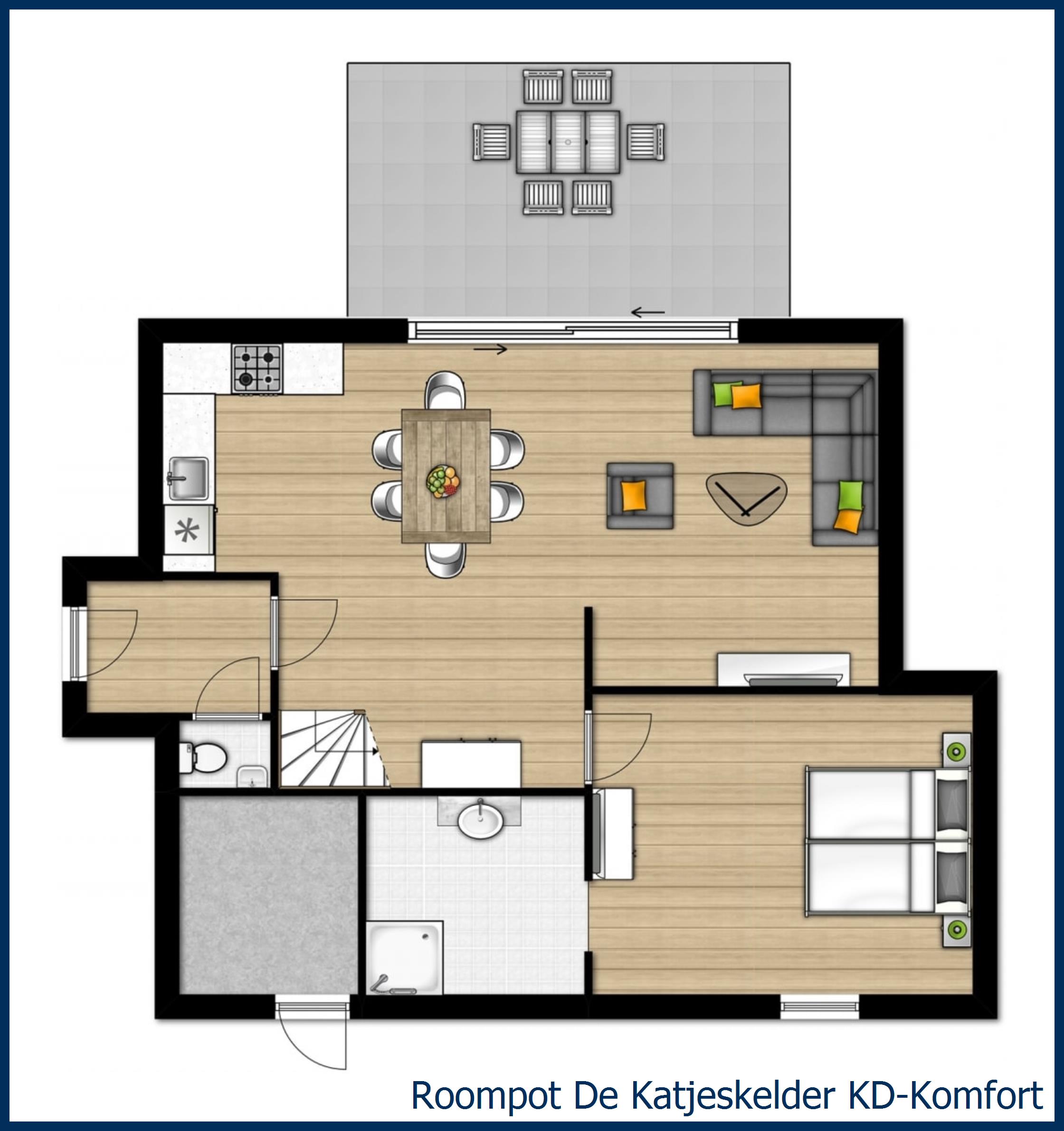 Bungalow KD-Komfort in De Katjeskelder