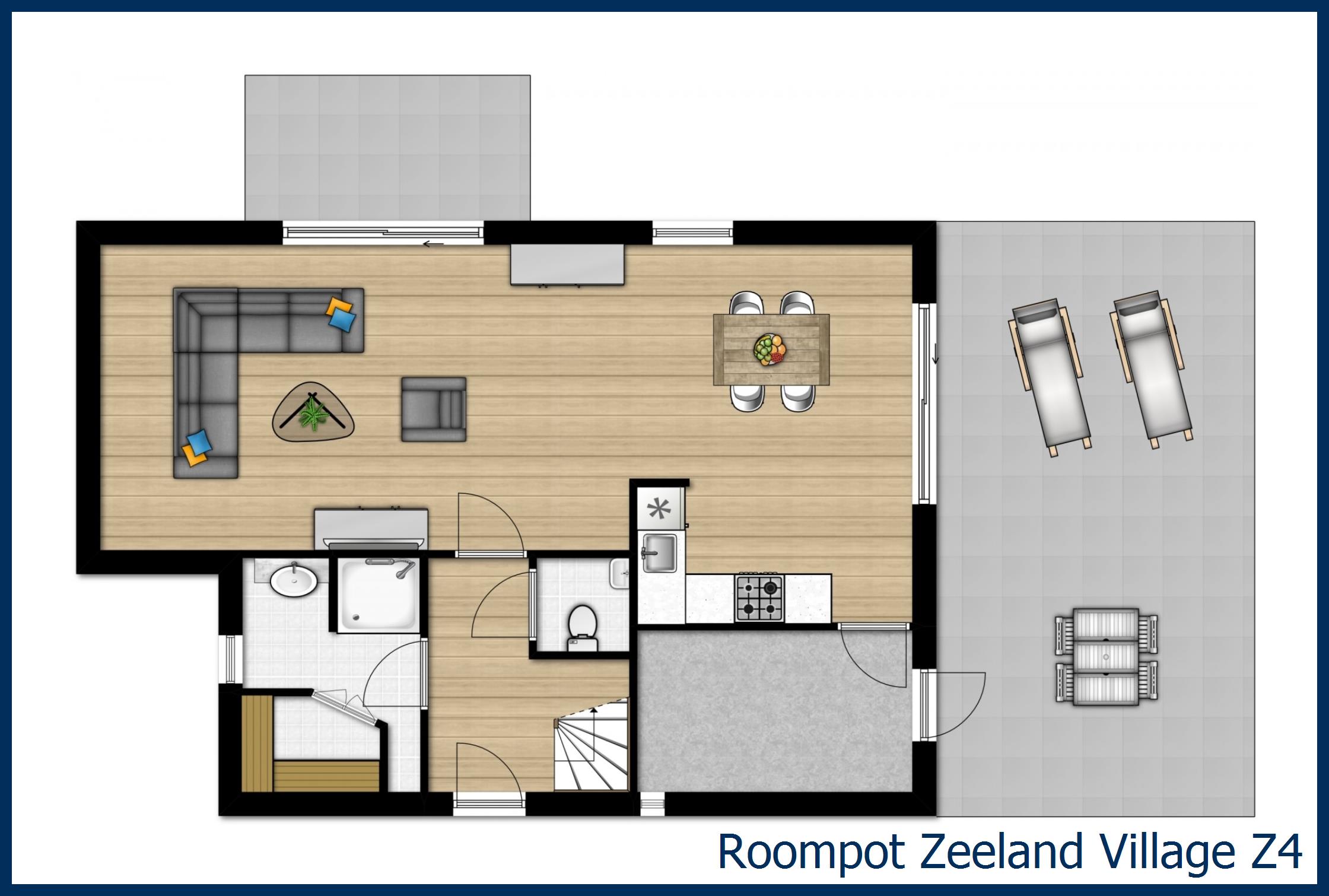 Bungalow Z4 in Zeeland Village