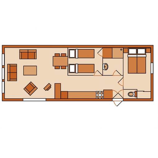 Chalet TX4 in Kustpark Texel