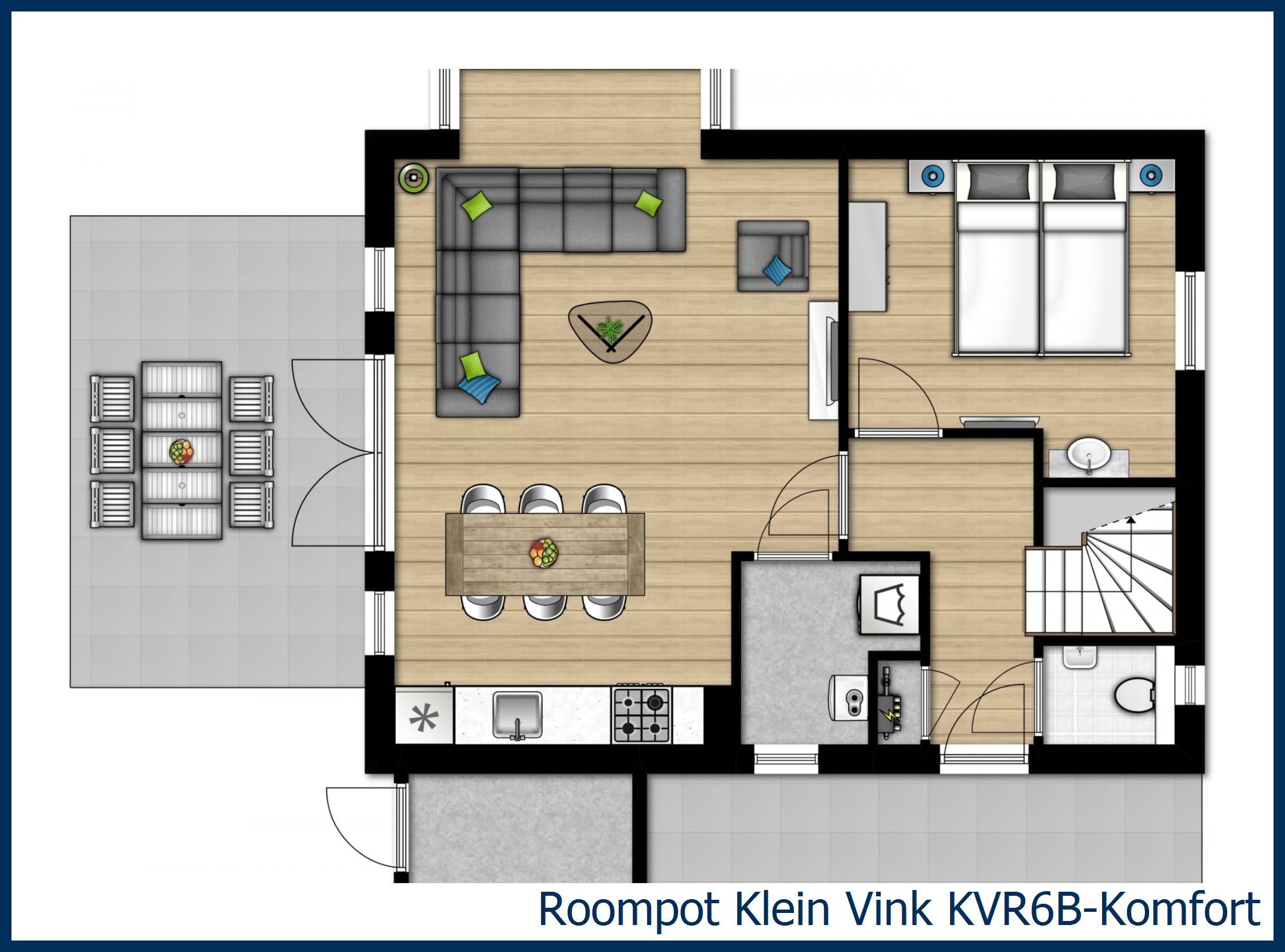 Villa KVR6B-Komfort in Klein Vink