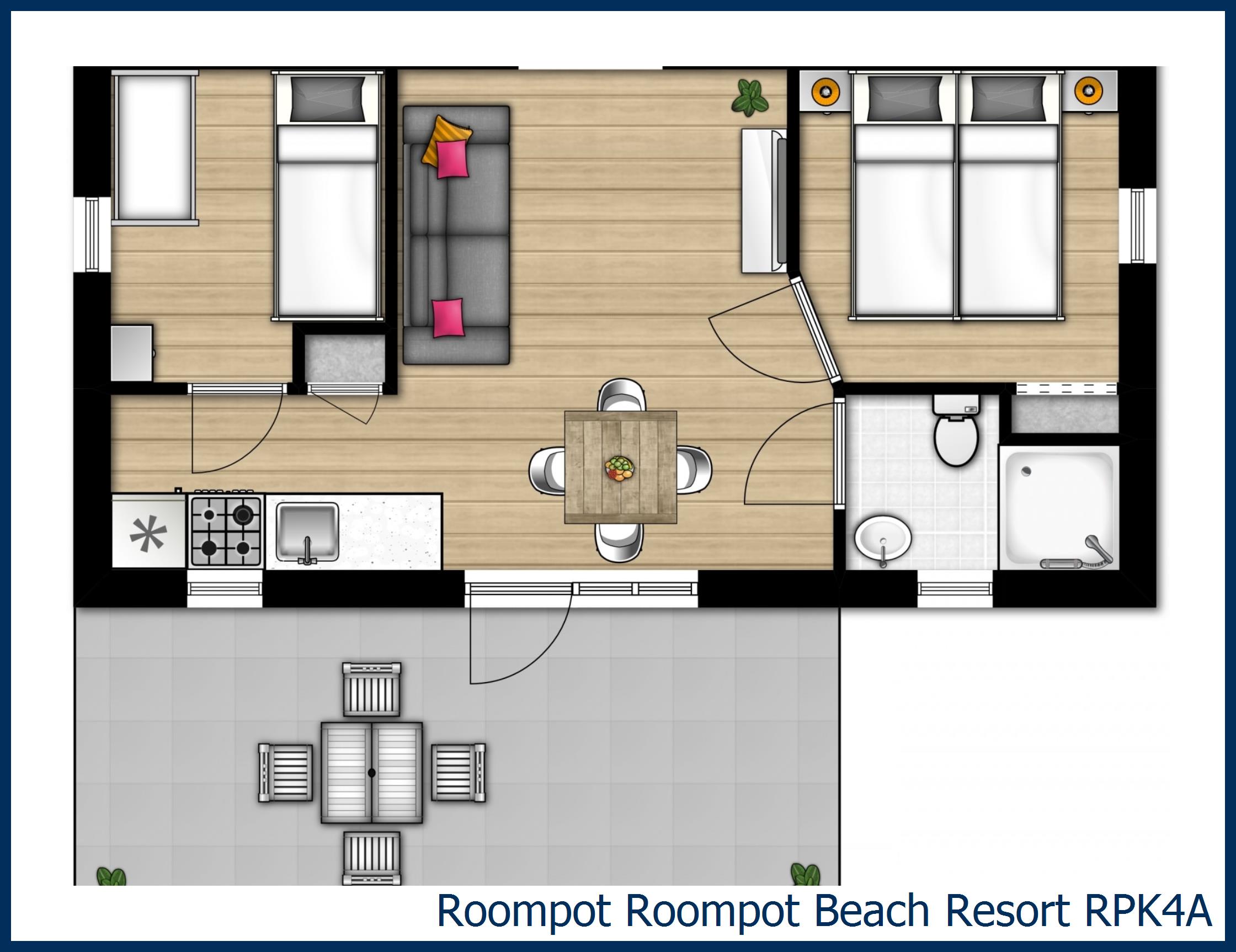 Chalet RPK4A in Beach Resort
