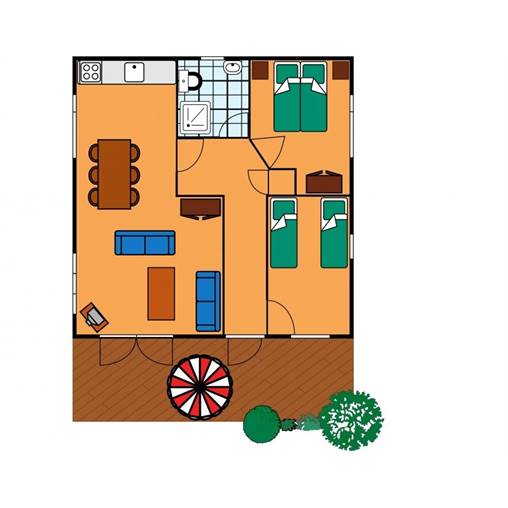 Chalet KD4 in Kijkduin