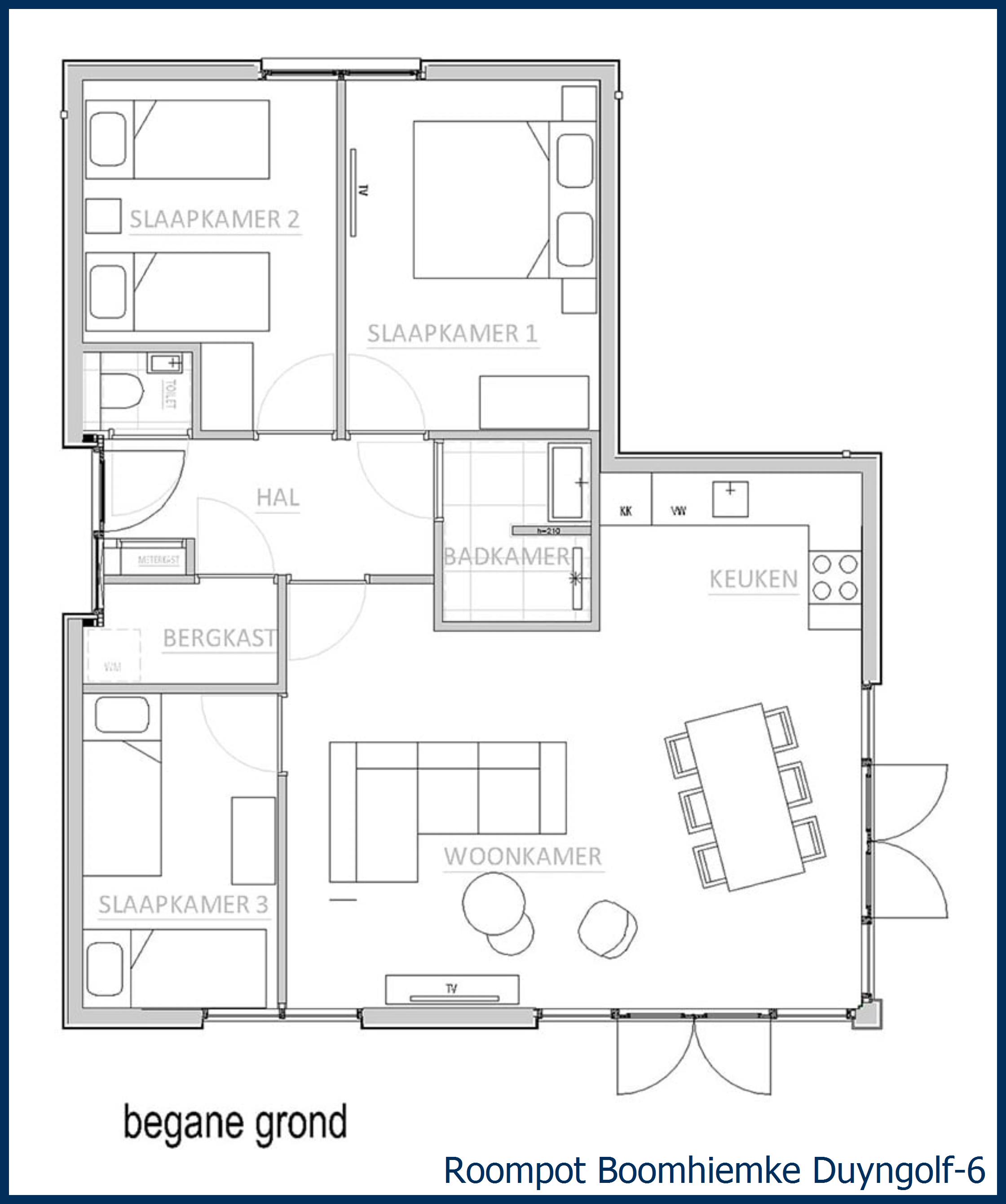 Bungalow Duyngolf-6 in Boomhiemke
