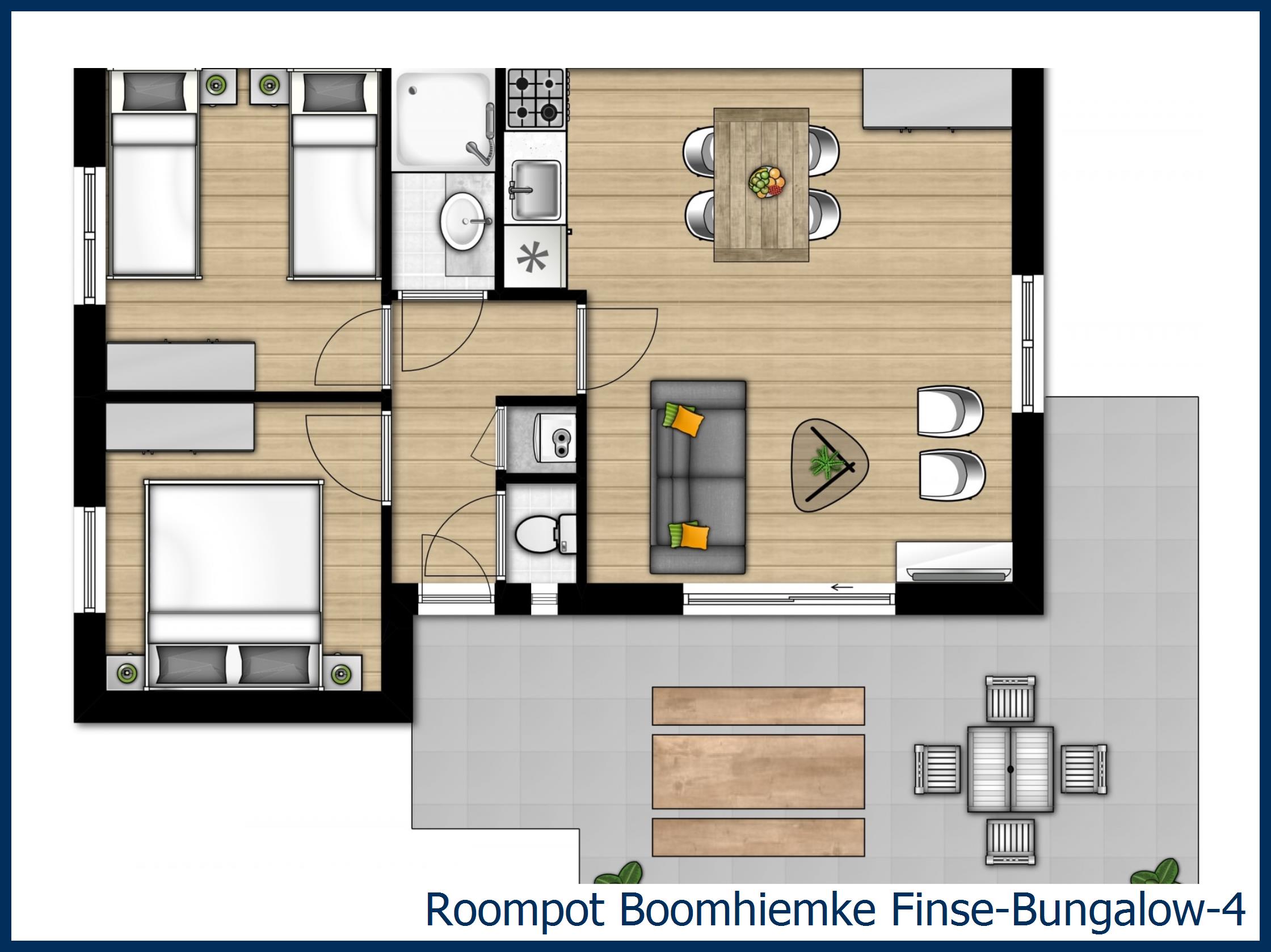 Bungalow Finse--4 in Boomhiemke