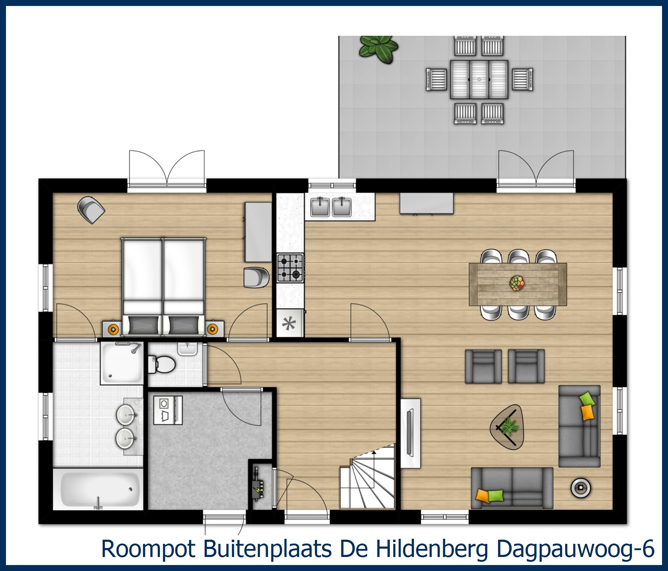 Bungalow Dagpauwoog-6 in De Hildenberg