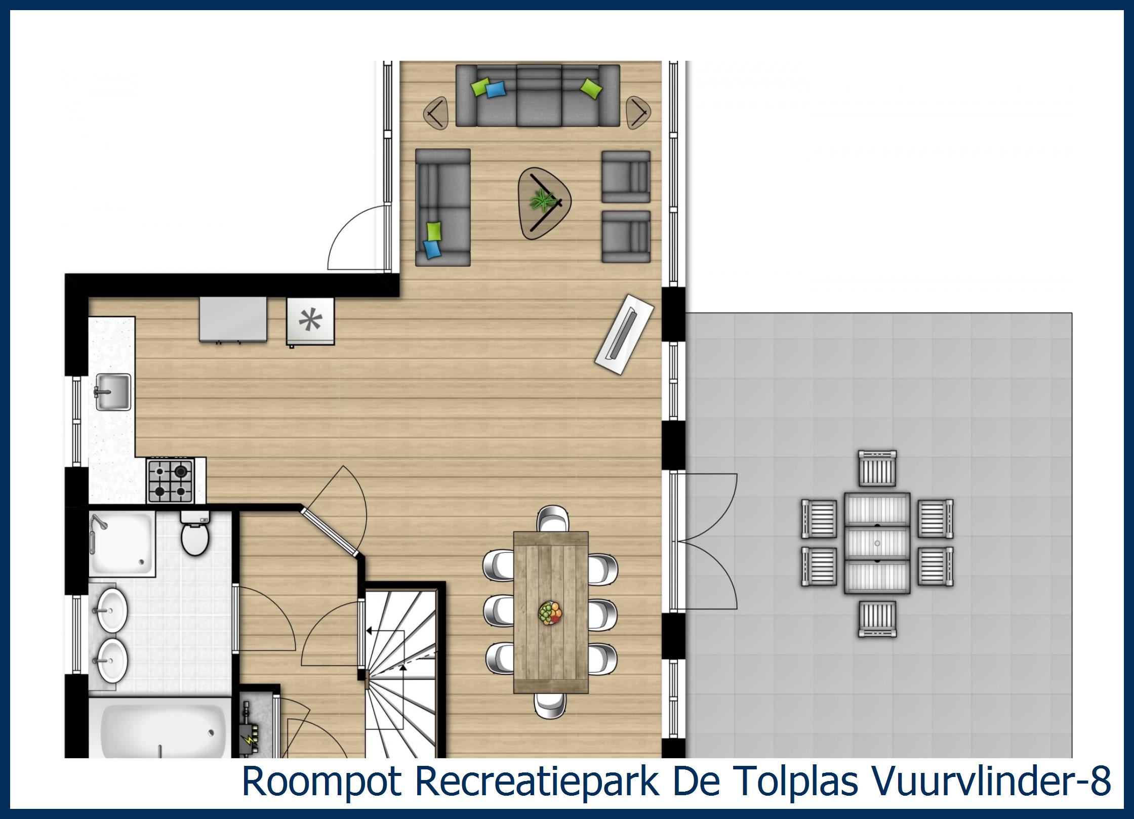 Bungalow Vuurvlinder-8 in De Tolplas