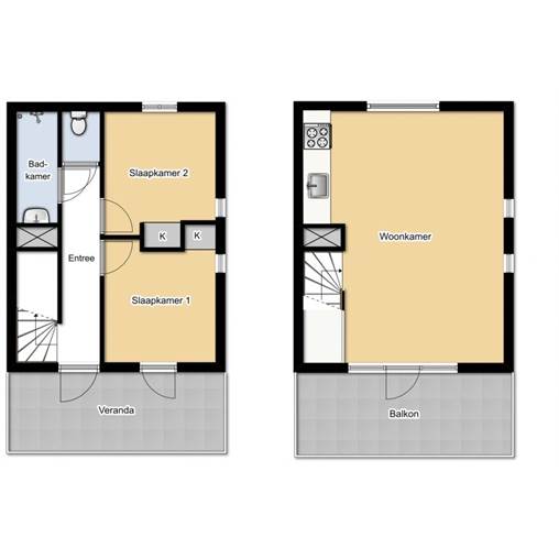 Appartement Haven-4 in Havenresort Terherne