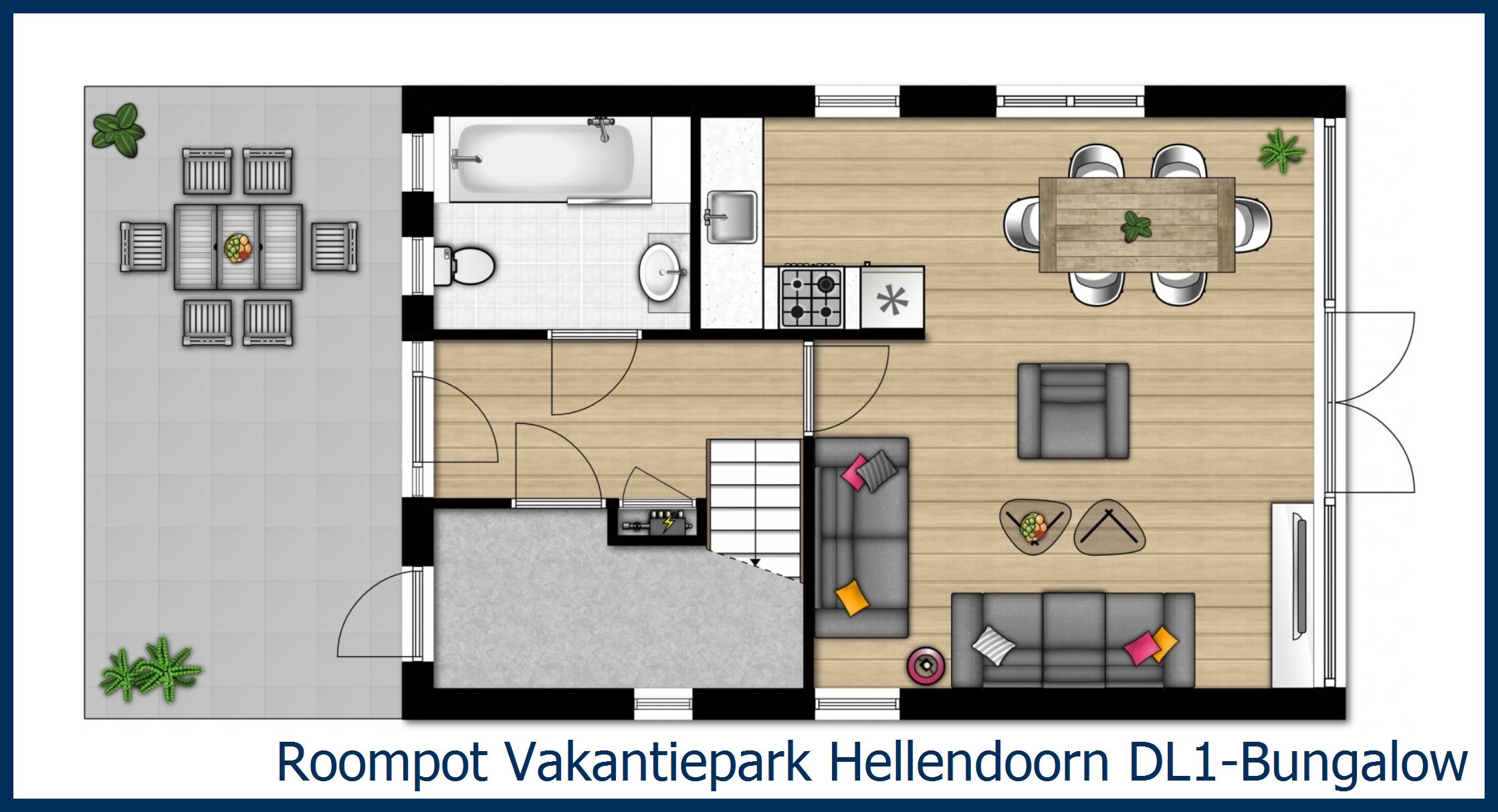 Bungalow DL1 in Hellendoorn