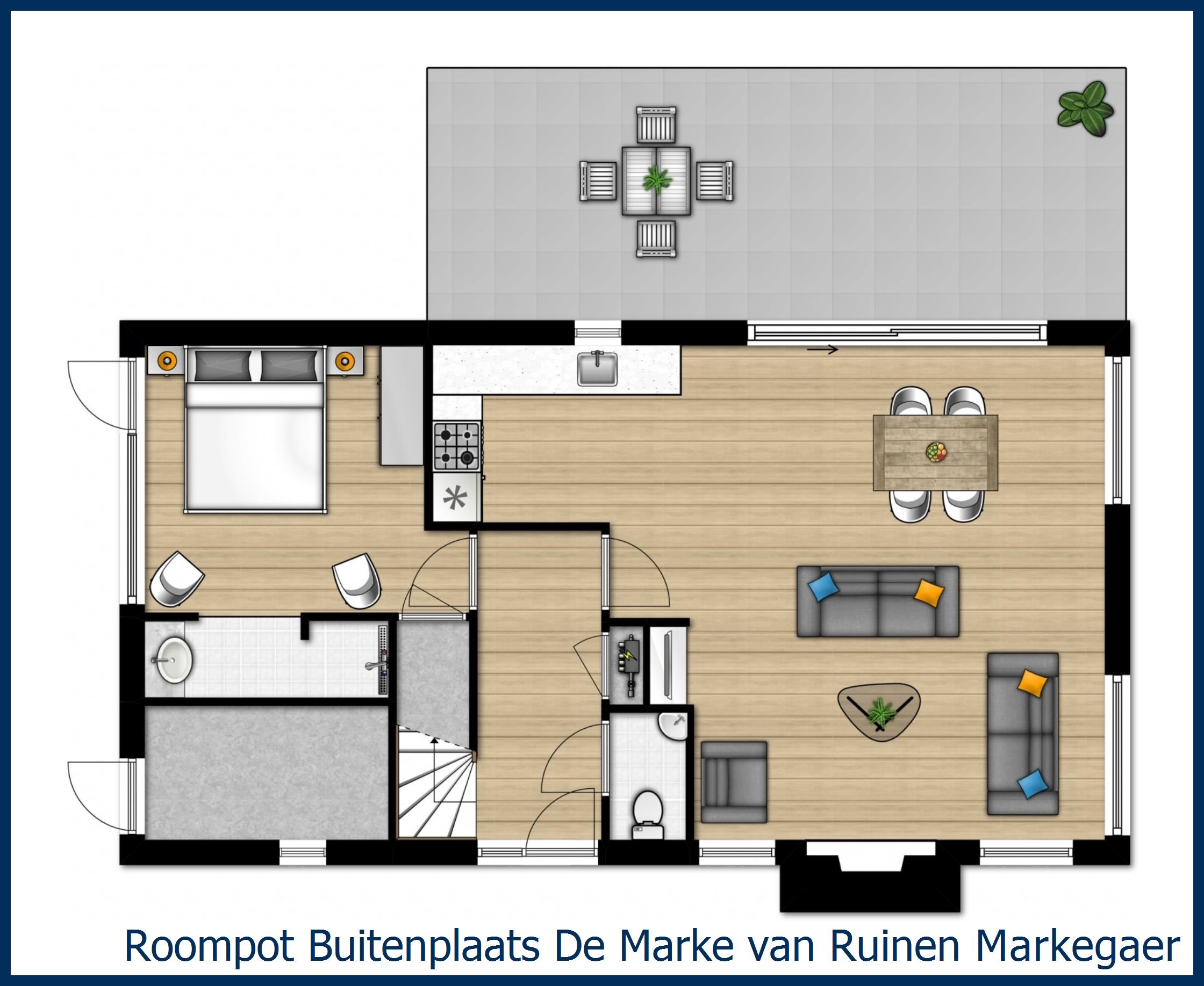 Bungalow Markegaerde-Wellness-4 in De Marke van Ruinen