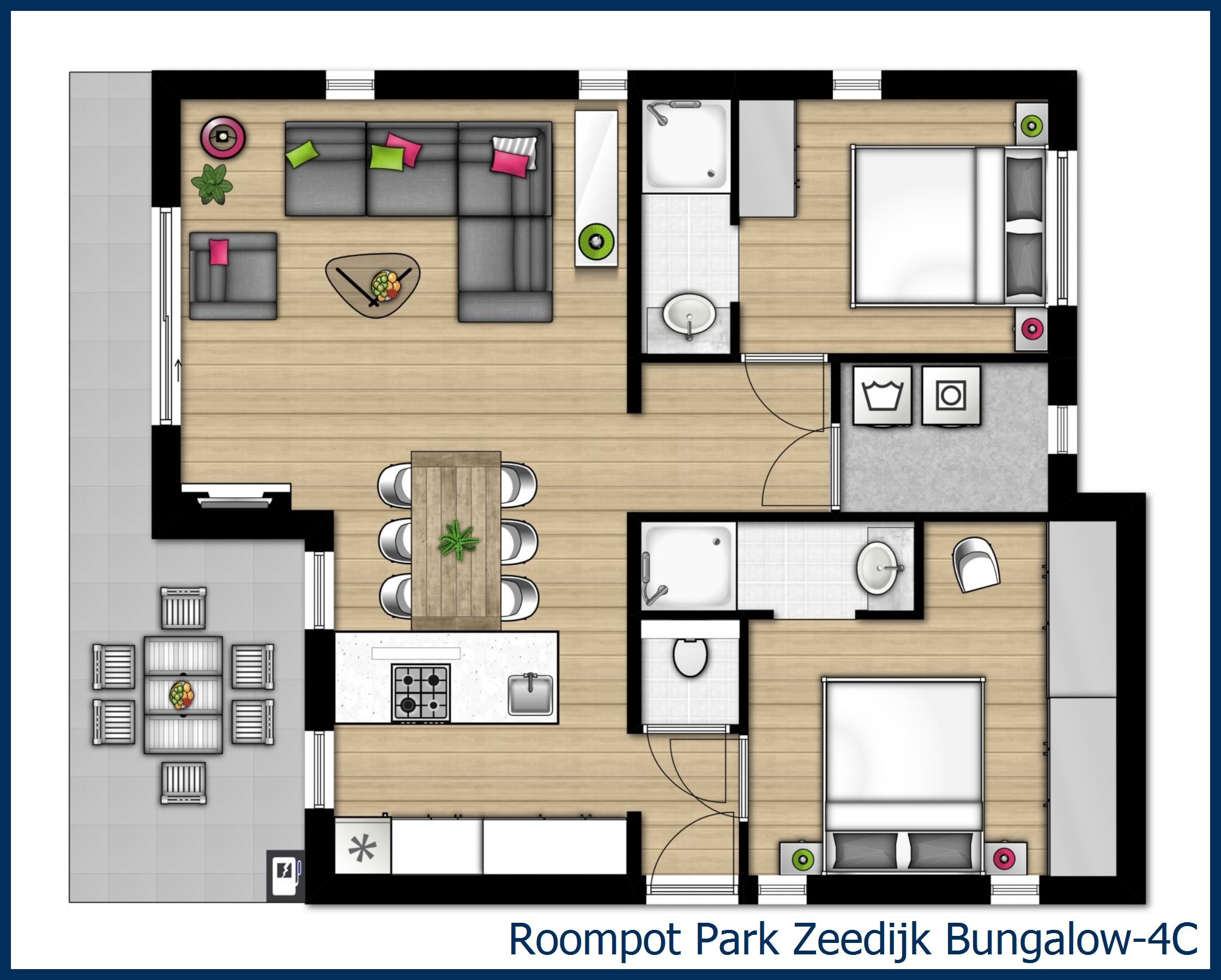 Bungalow 4C in Park Zeedijk