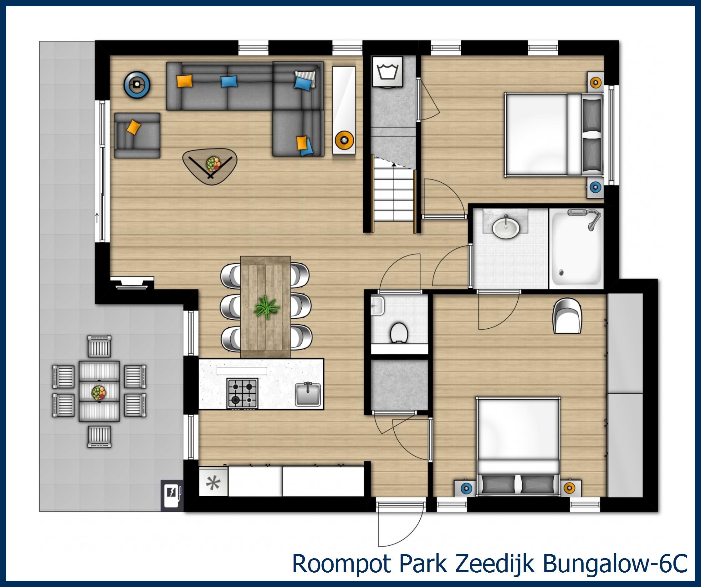 Bungalow 6C in Park Zeedijk