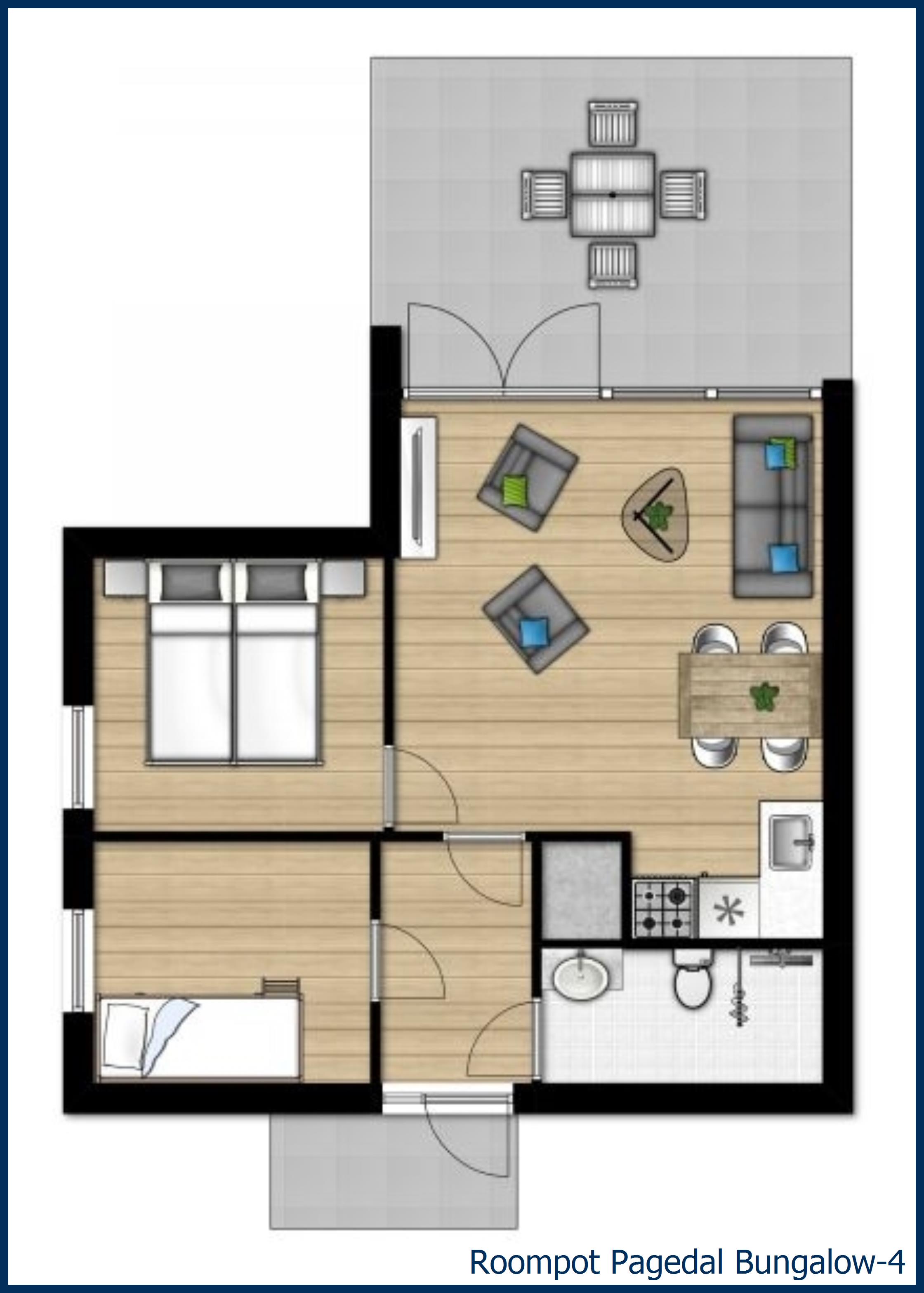 Bungalow 4 in Pagedal