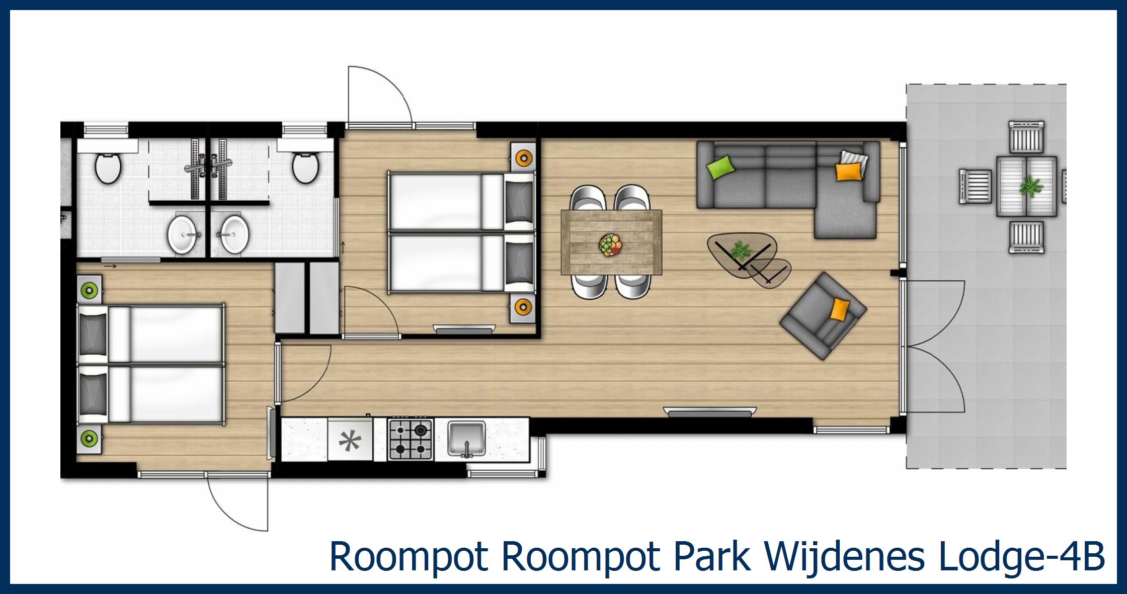 Lodge Lodge-4B in Park Wijdenes